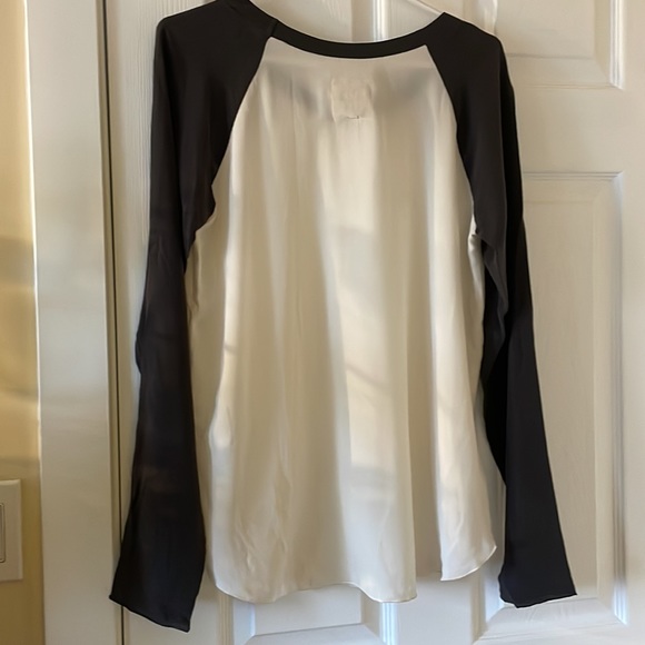 Chaser SILK basics baseball tee white and vintage black raglan - Picture 6 of 7